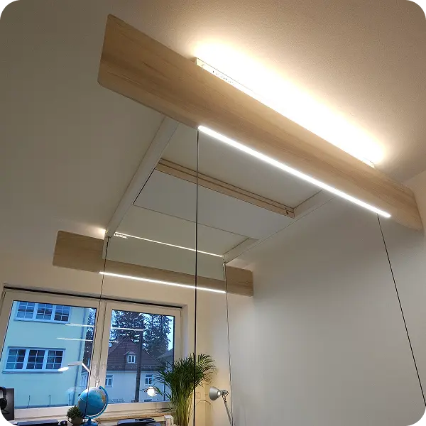 Levitas Bett Beleuchtung